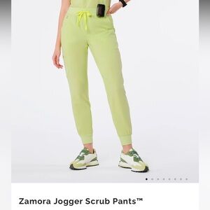 FIGS- Zamora scrub pants SEA MIST COLOR size large